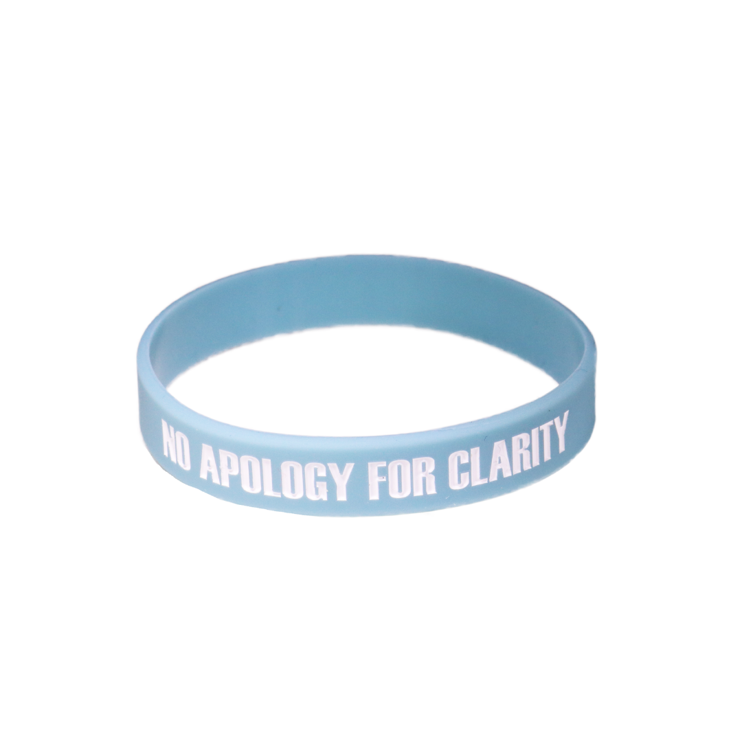 No Apology for Clarity Wristband